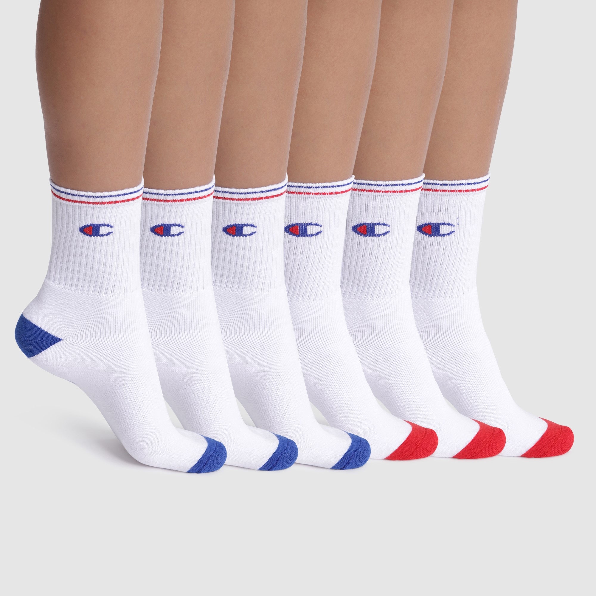 6erPack Champion High Performance Crew Socks Sportstrümpfe
