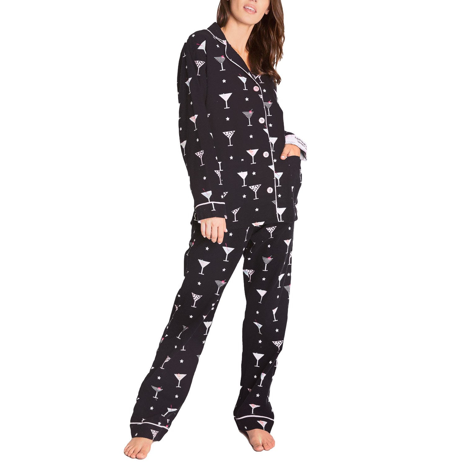 PJ Salvage Nap Time is My Happy Hour Pyjama Pyjama Nightwear