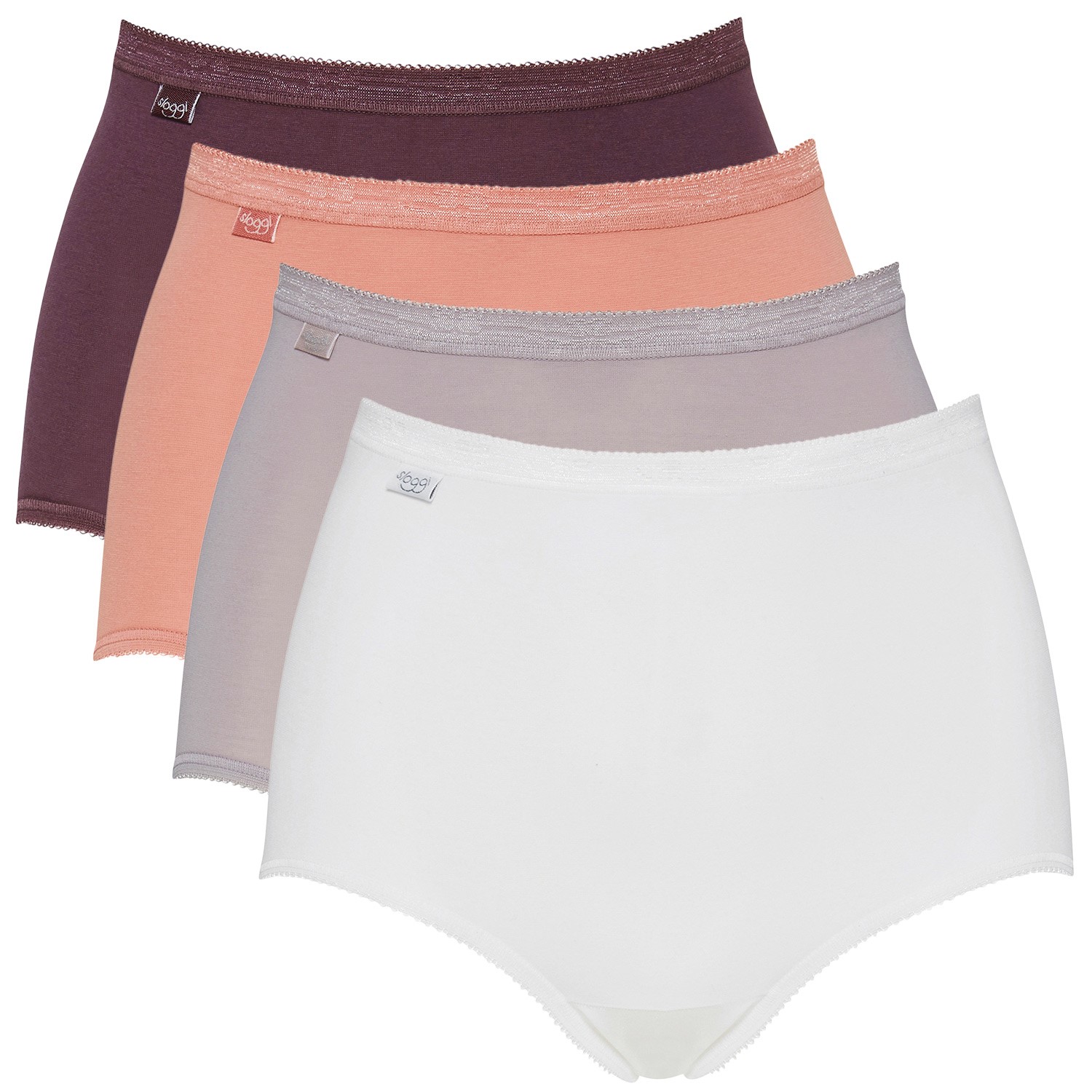 4Pack Sloggi Basic Plus Maxi Color Maxi Briefs Underwear