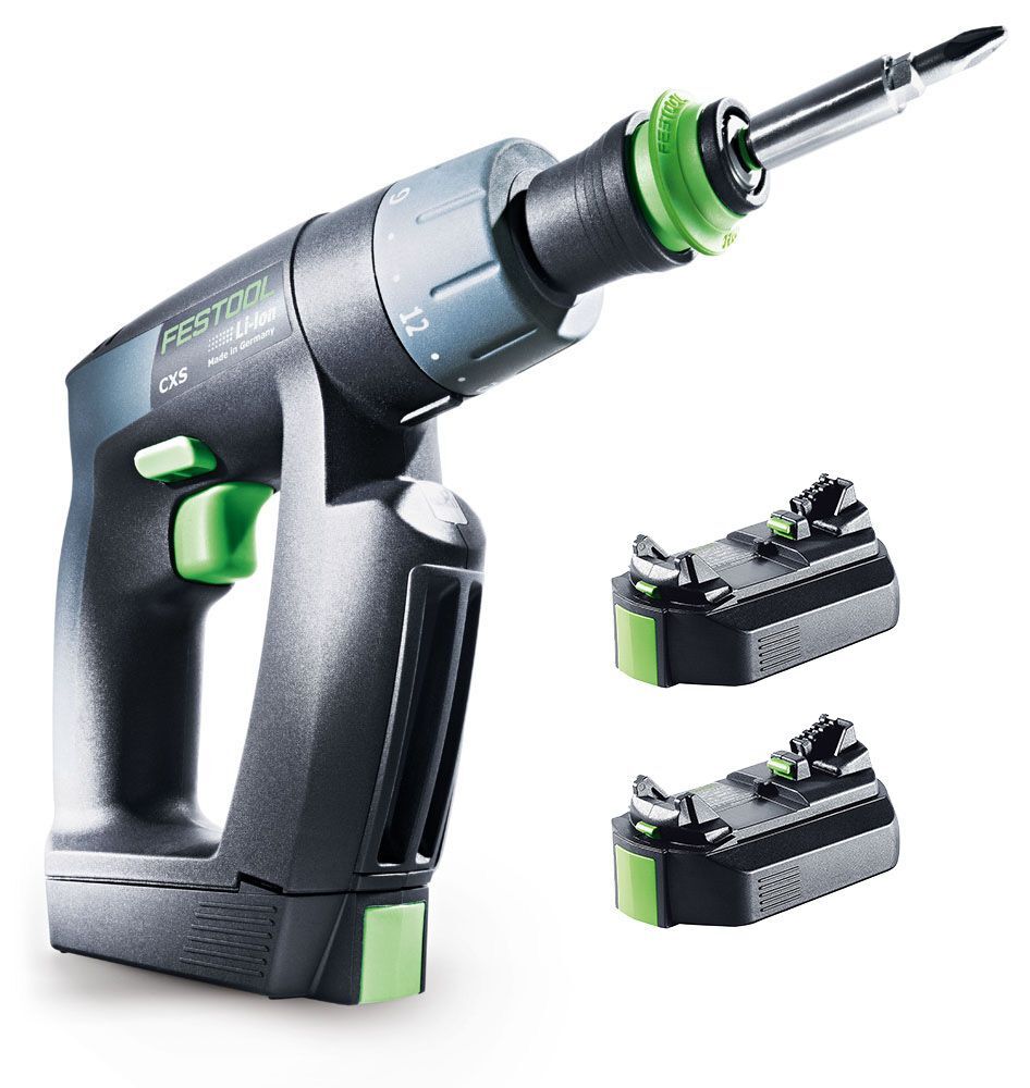 Festool CXS Mini Cordless Drill/Driver Set 2,6Ah (564540)