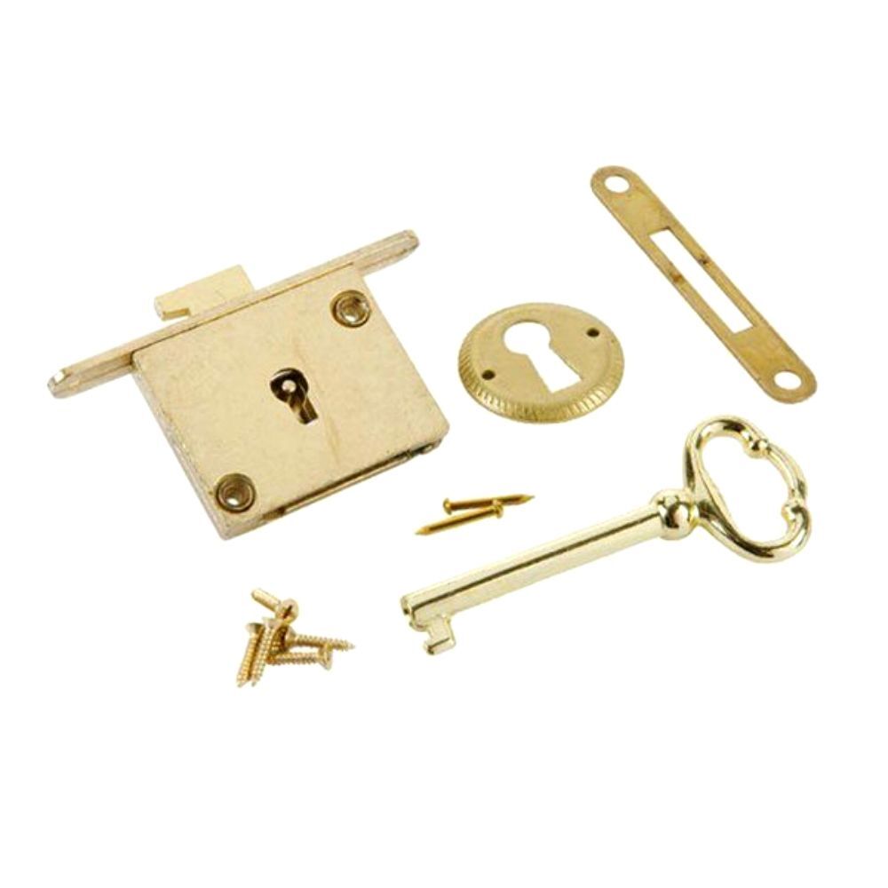 WoodRiver Full Mortise Brass Chest Lock