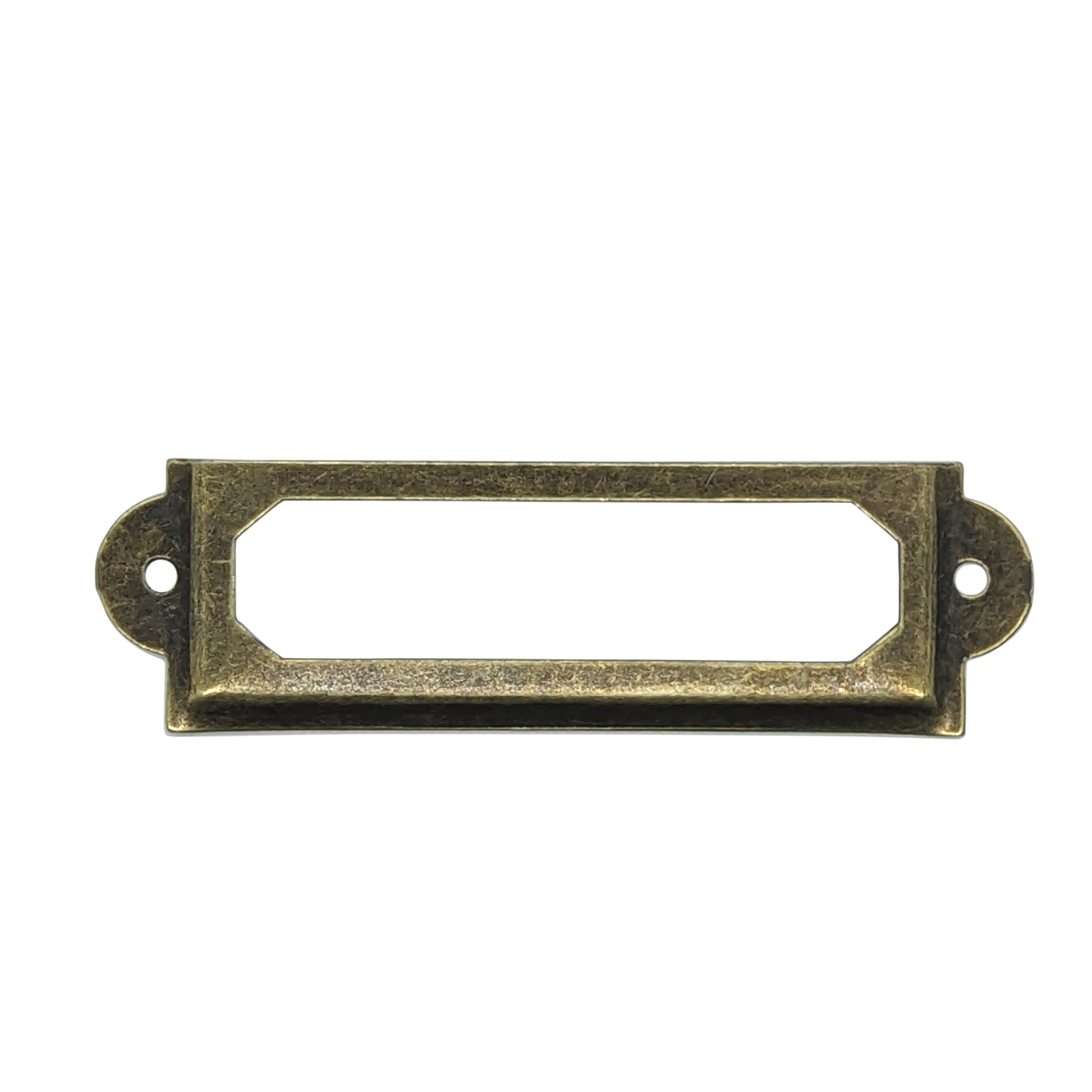 Brass Label Holders (10 Pack)