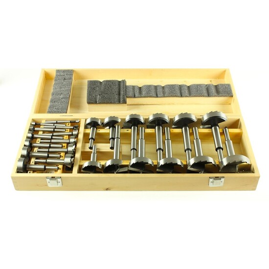 Baladonia 24 Piece Metric Forstner Bit Set