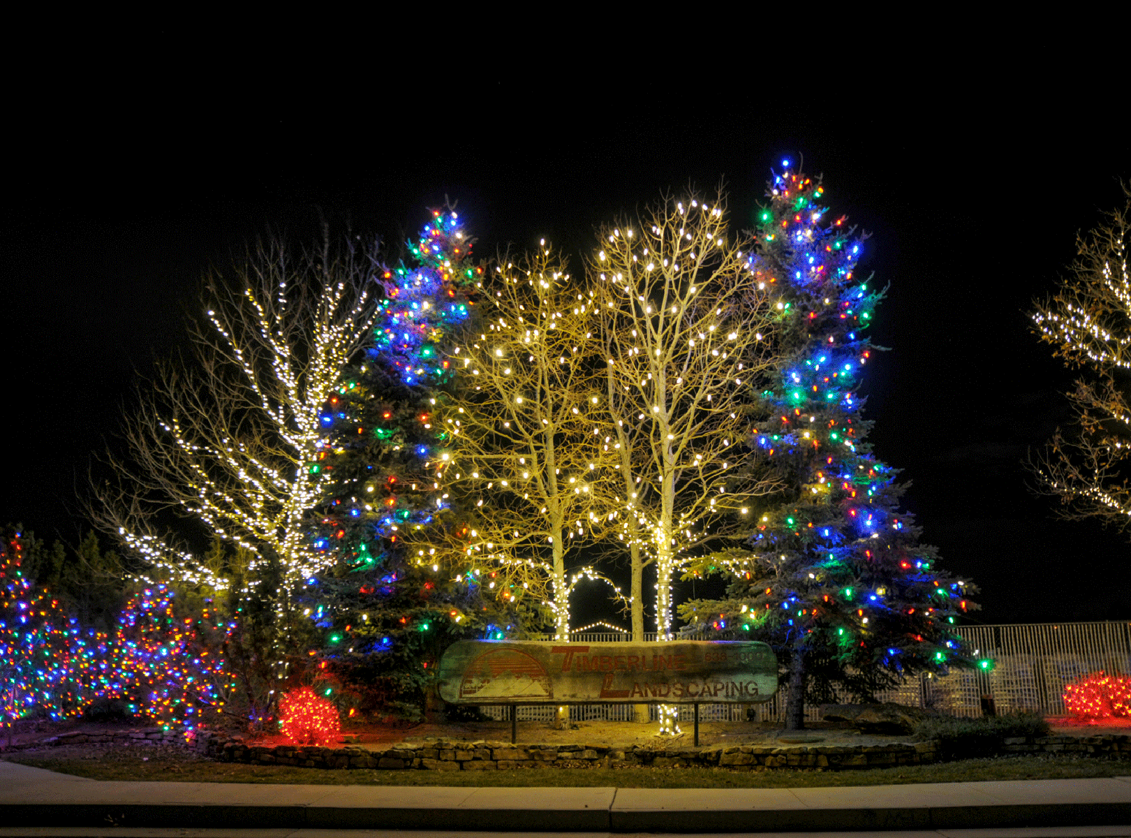 Commercial Christmas Light Installation Colorado Springs