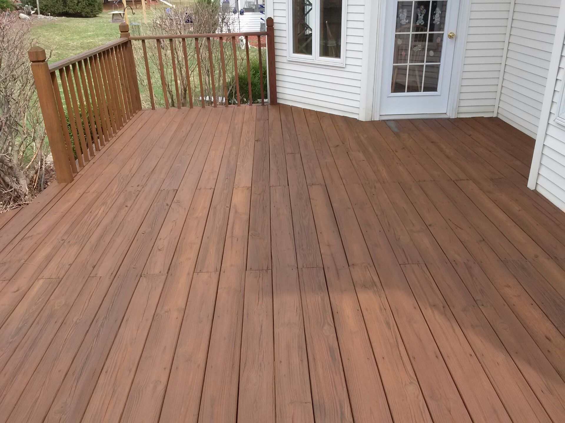TimberSeal ProUV Oil Finish Deck and Wood Stain Deck