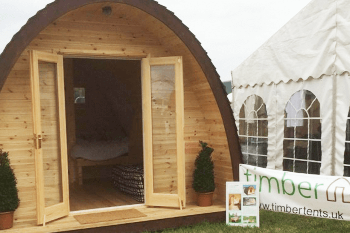Timber Tents I wooden tent house uk I Camping Pods