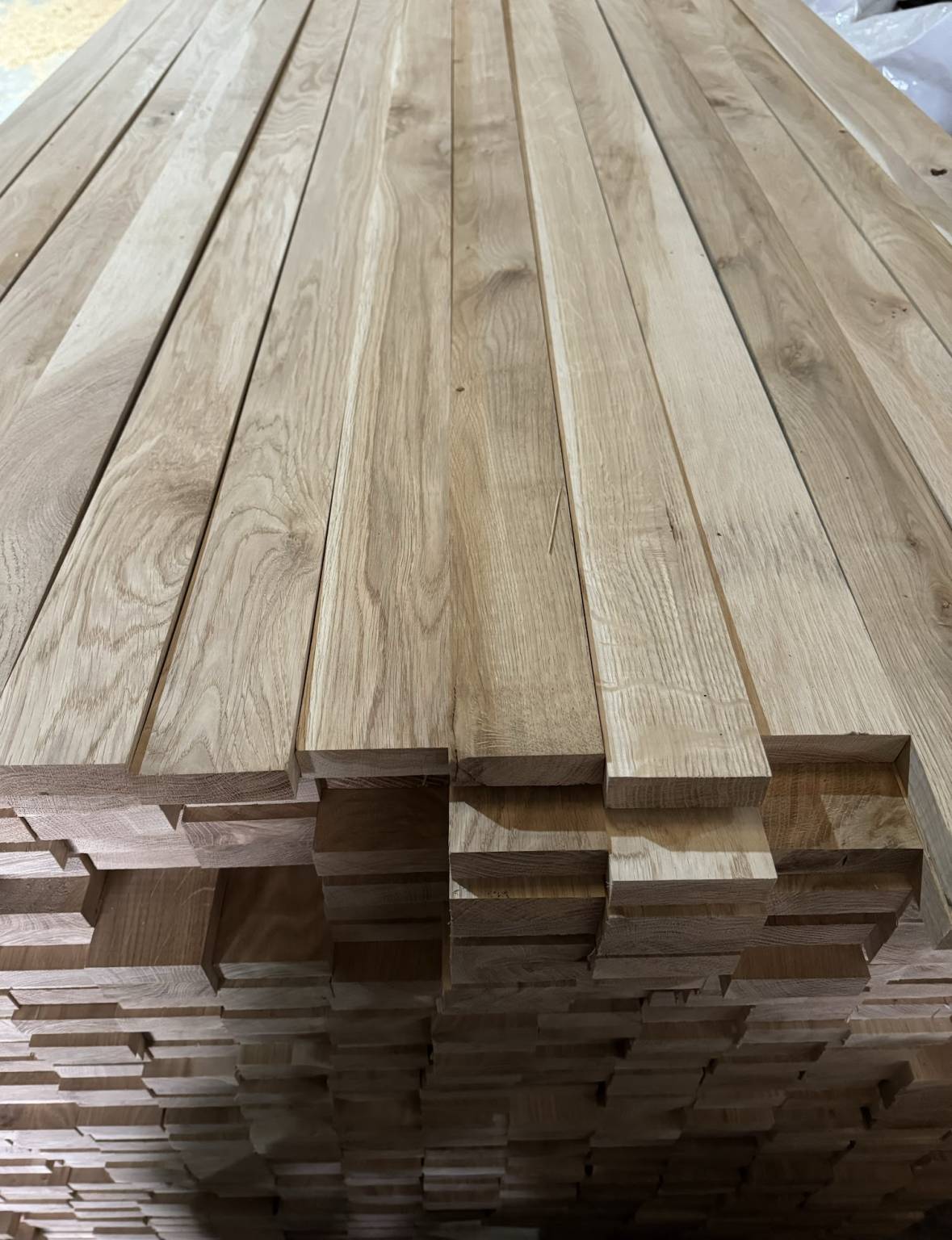 Oak timber Cladding Battens Slats Timberulove