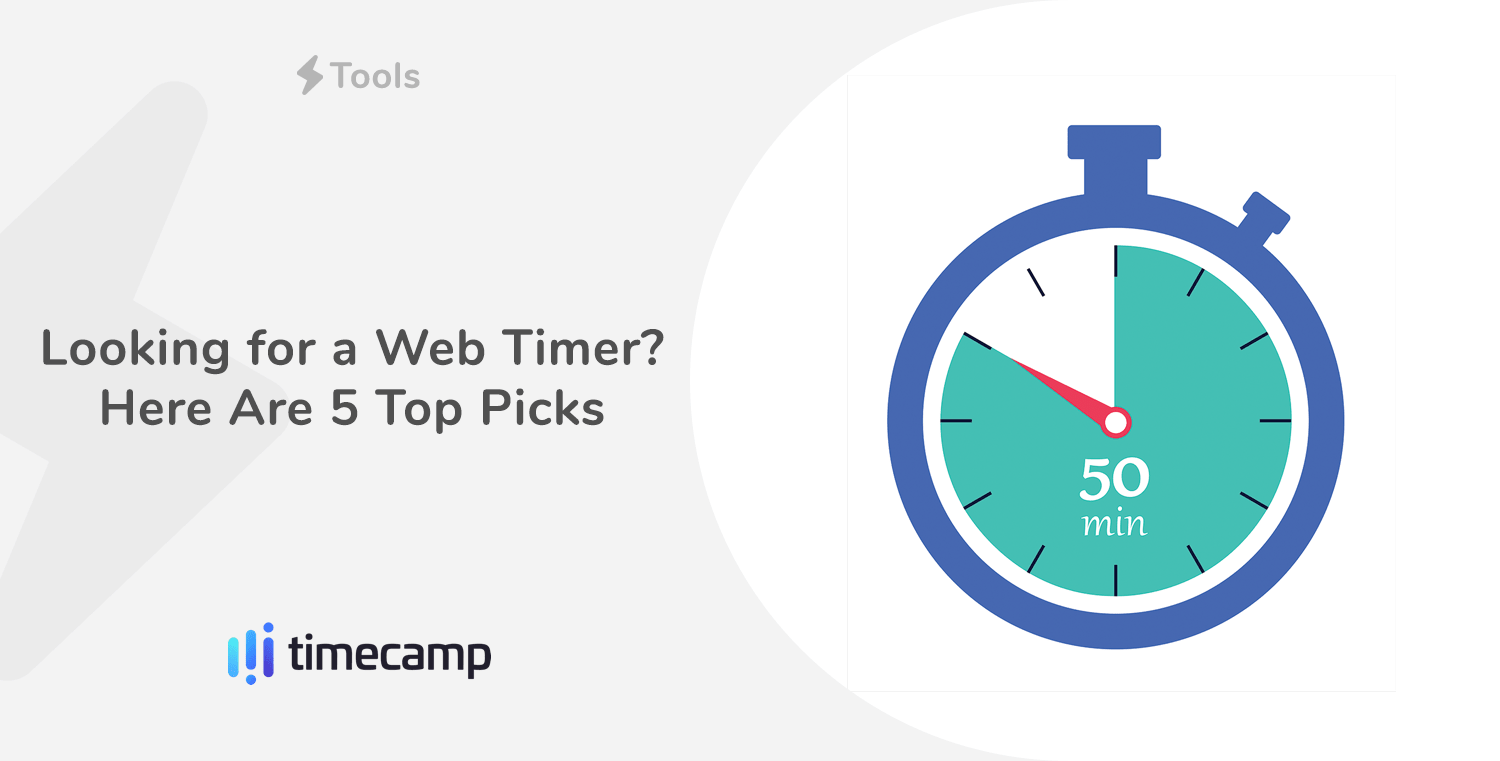 Looking for a  Timer? Here Are 5 Top Picks TimeCamp