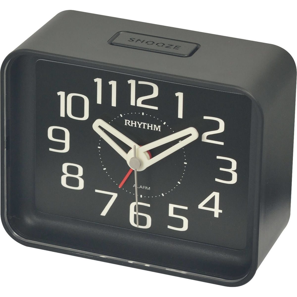 Black Bedside Clock Available In Store and Online Time Centre