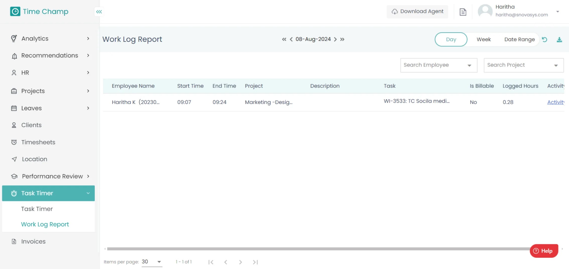Simple Task Timer to Track Work Hours and Boost Efficiency