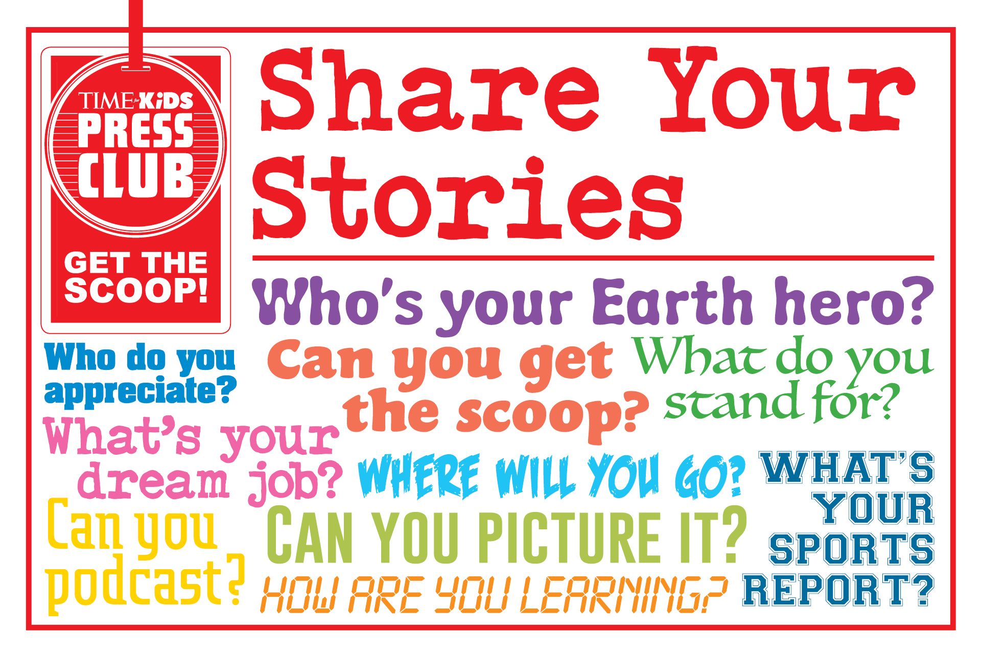TIME for Kids Share Your Stories