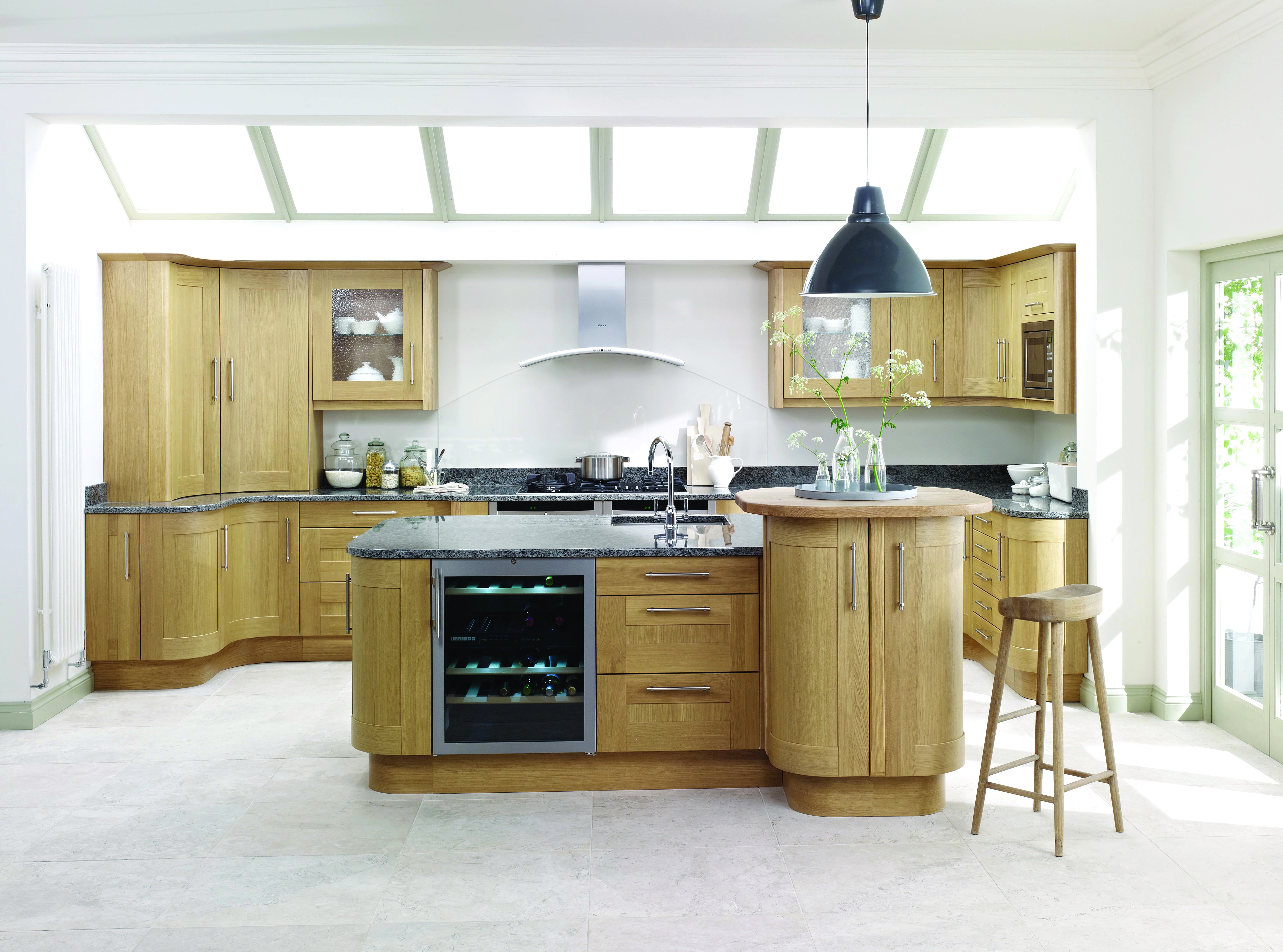Solid Light Oak Shaker Kitchens Caversham Kitchen Fitters Caversham