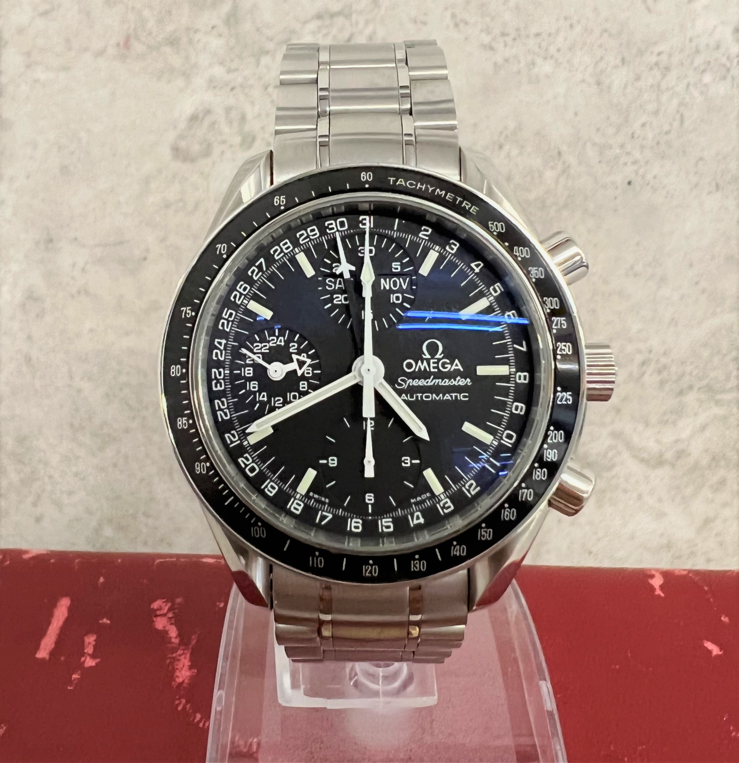 Omega Speedmaster Triple Date Ref 35205000 Year 2000 Full Set
