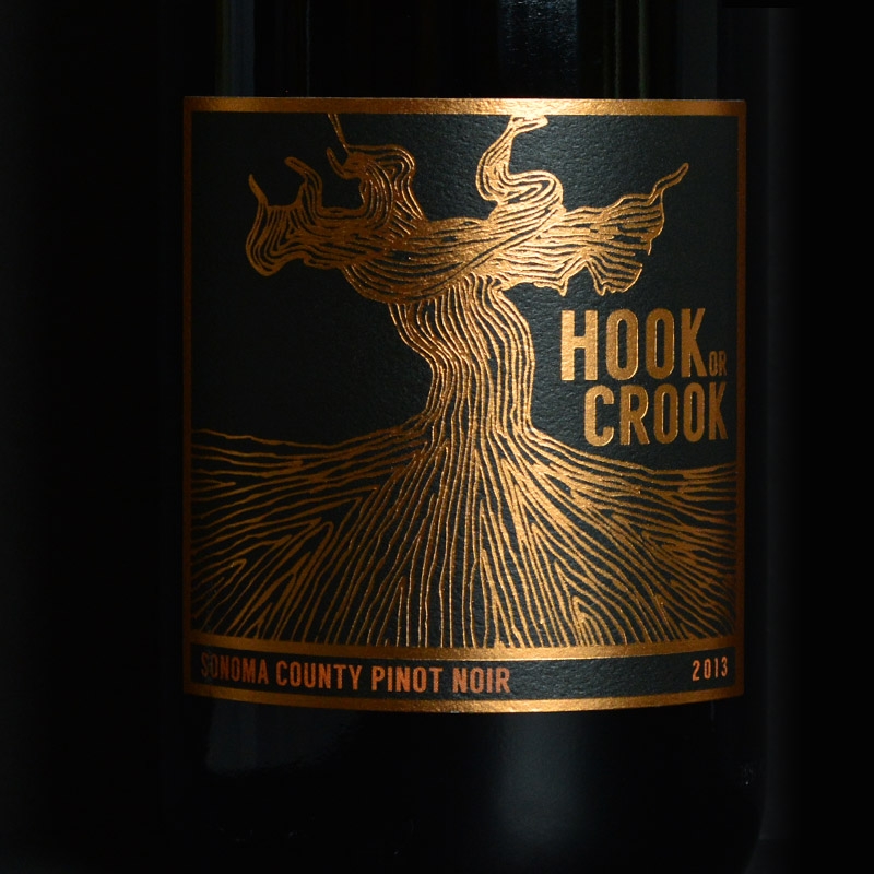 Hook or Crook Cellars Sonoma Pinot Noir 2013 Timeless Wines Order