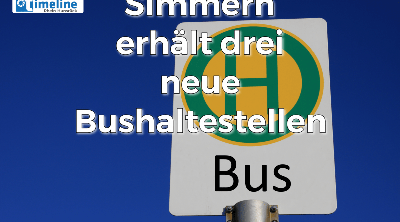 Simmern erhält drei neue Bushaltestellen Timeline Germany