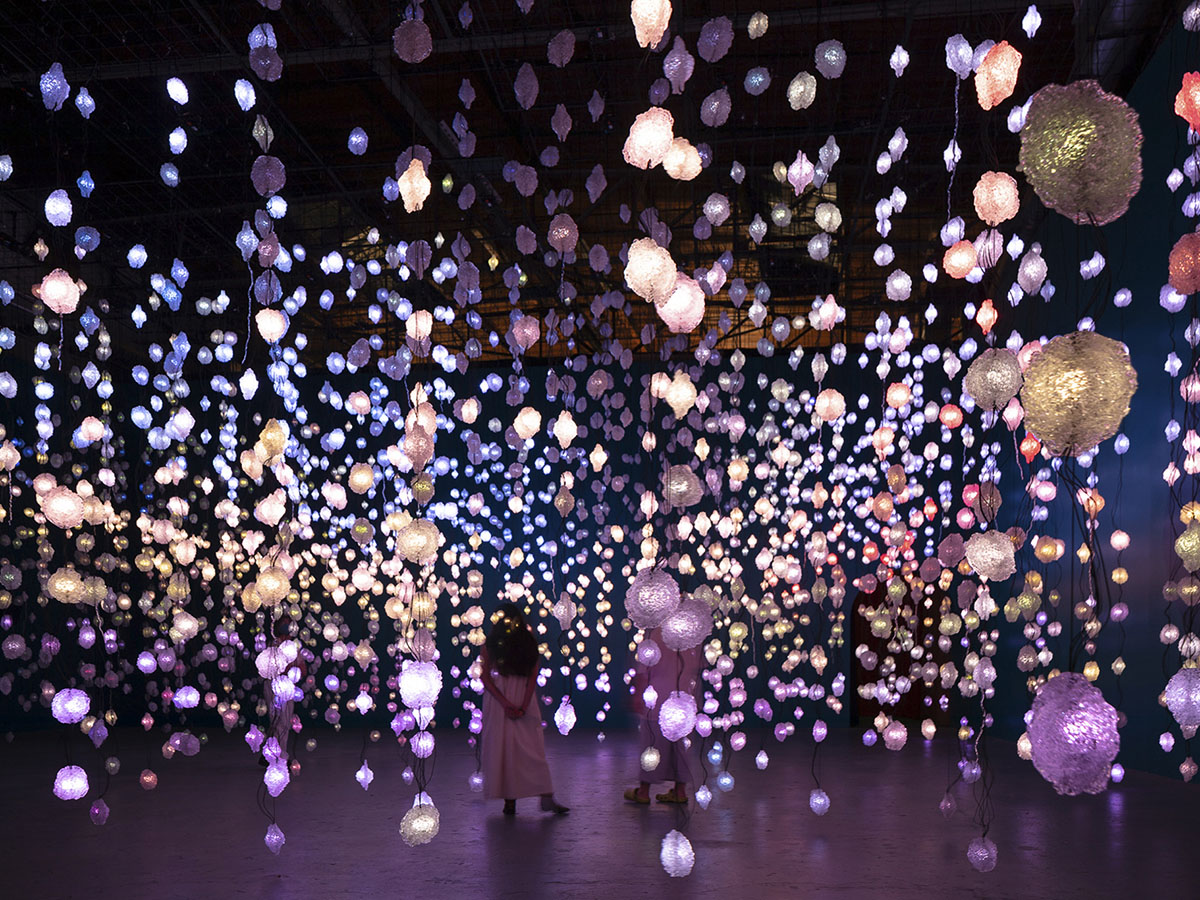 Stunning immersive light installation opens at National Museum of Qatar