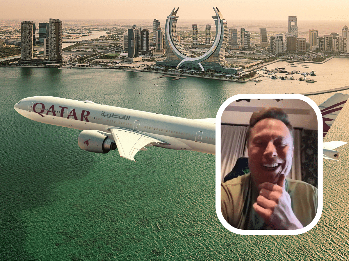 Qatar Airways just revealed its latest tech with the help of Elon