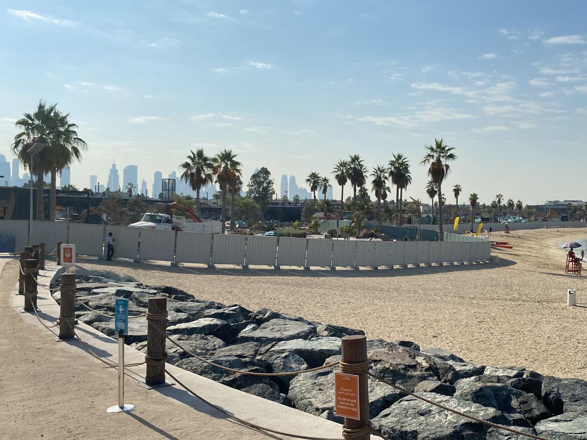 La Mer demolished Dubai beach site has been knocked down