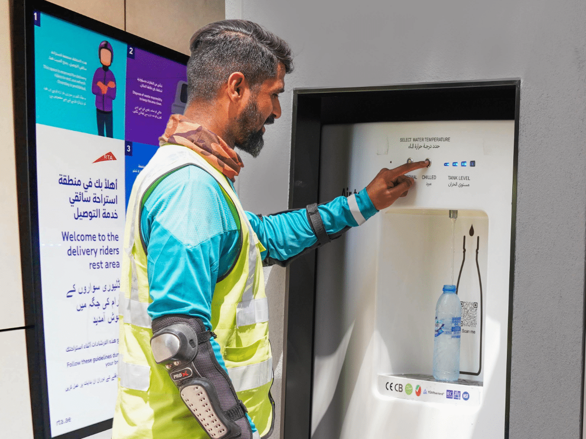 RTA launches Dubai water dispensers that turn city's humid air into