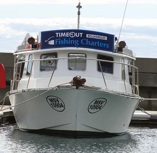 Our Boat Timeout Fishing Charters