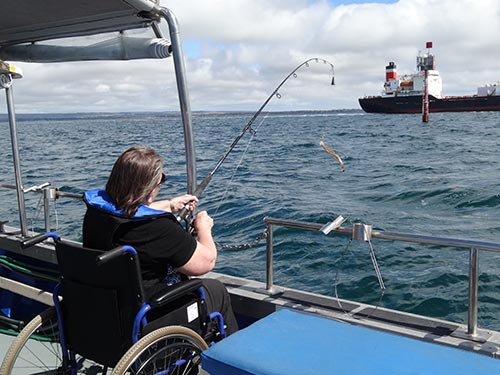 Wheelchair Friendly Timeout Fishing Charters