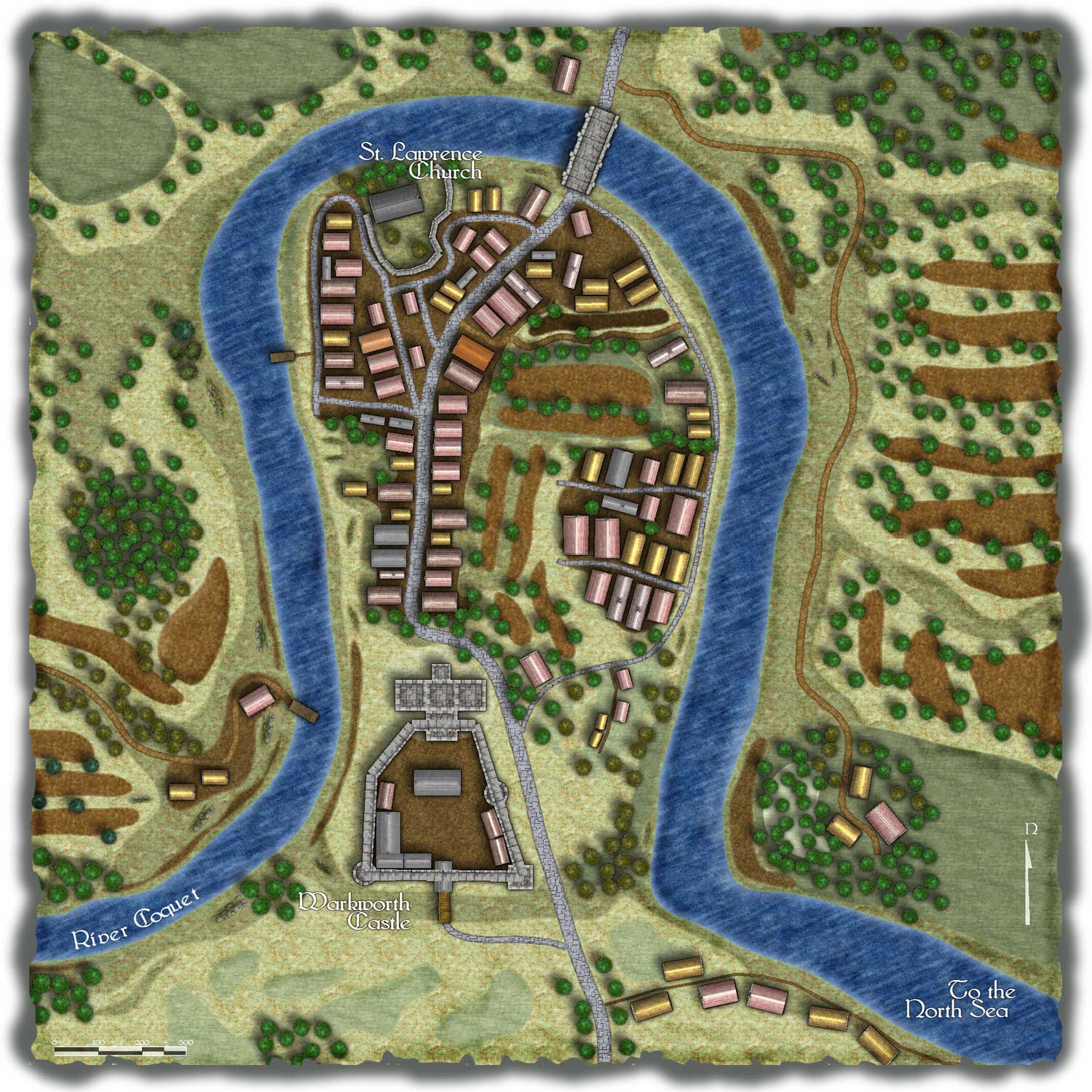 Medieval and Middle Ages History Timelines Warkworth Castle