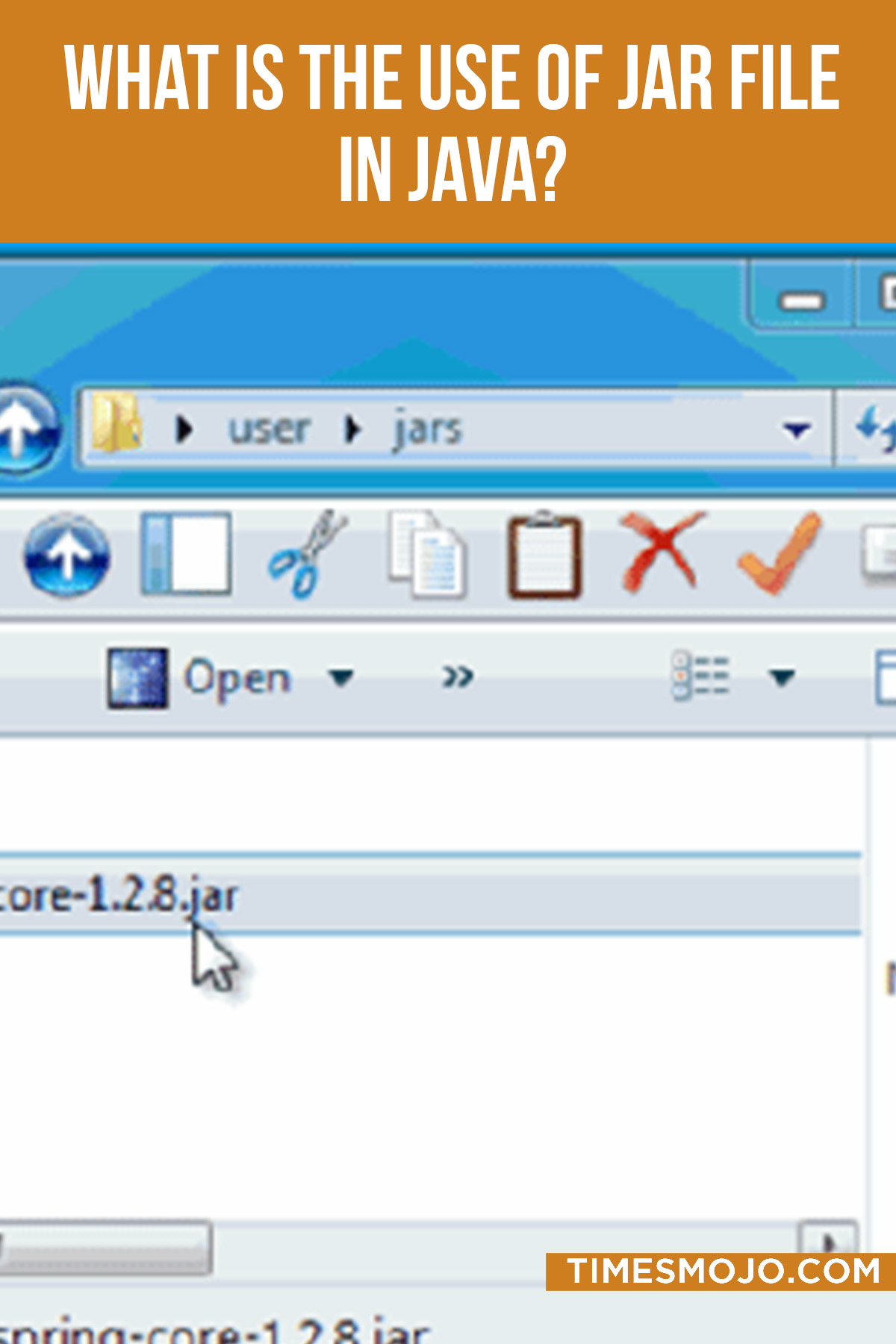 What is the use of JAR file in Java? TimesMojo