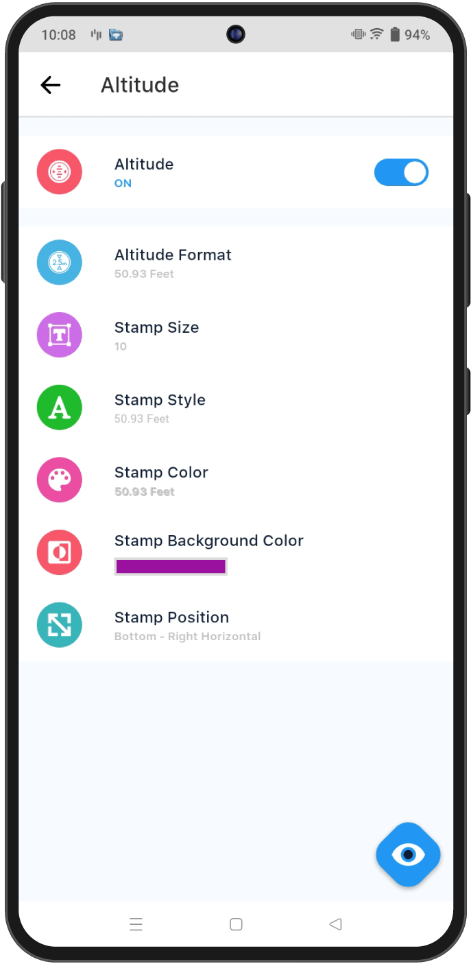 Timestamp camera Auto Datetime Stamper