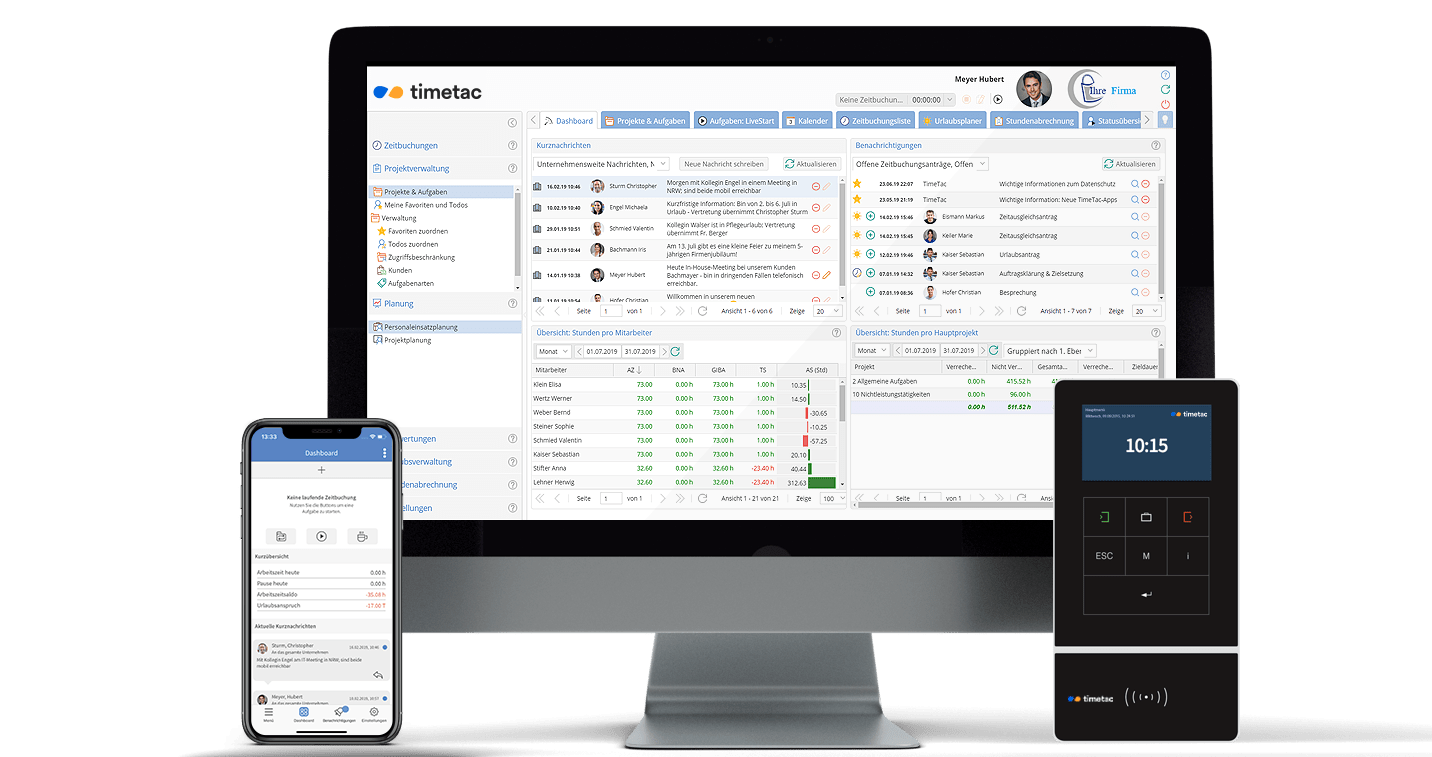 Clocking in Machines & Sytems for Employees Biometric & Fingerprint