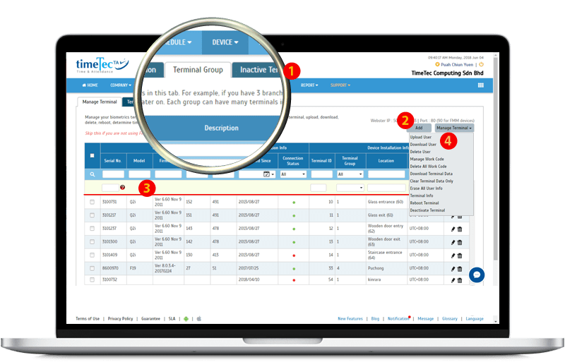 Time Attendance TimeTec