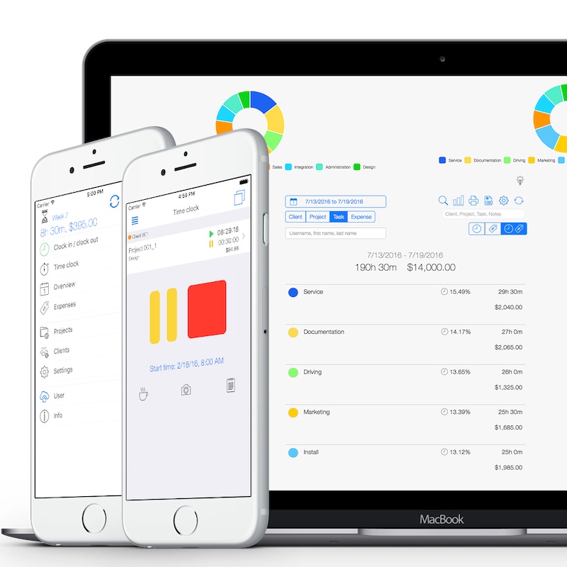 Online Project Time Tracking Easy and accurate TimeTrack