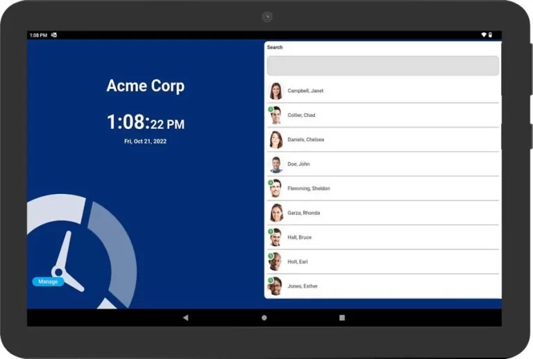 How to use a iPad or Android Tablet as an Employee Time Clock TimeTrak