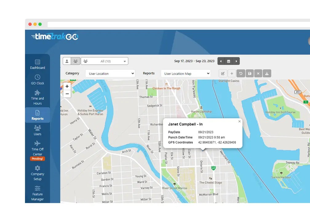 Employee GPS Tracking GPS Time Clock App TimeTrakGO