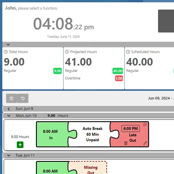 Online Employee Time Clock Software TimeTrakGO