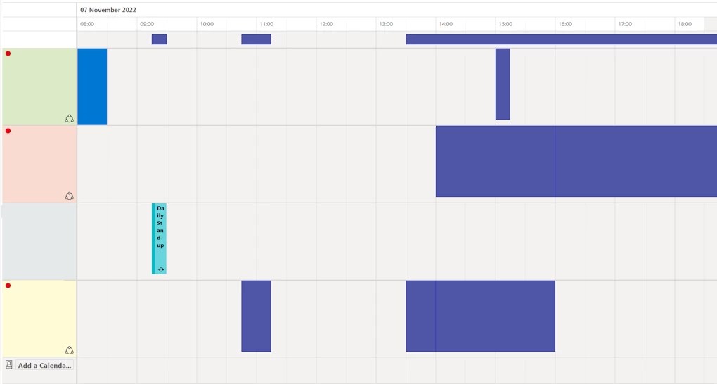How to create a shared calendar in Outlook limits & them