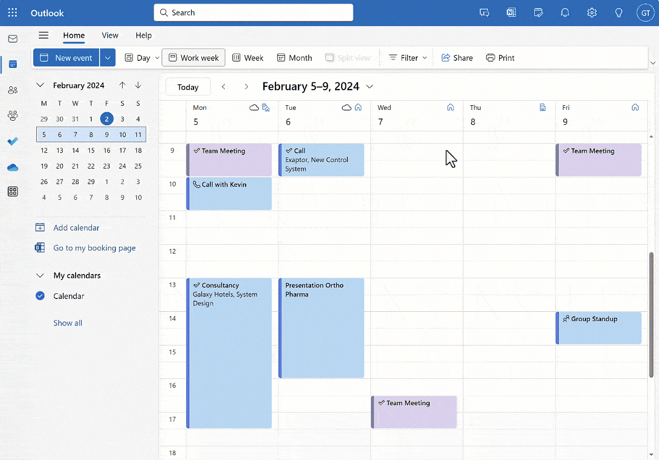 Personalized Outlook Timesheet Demo Timewatch(03)