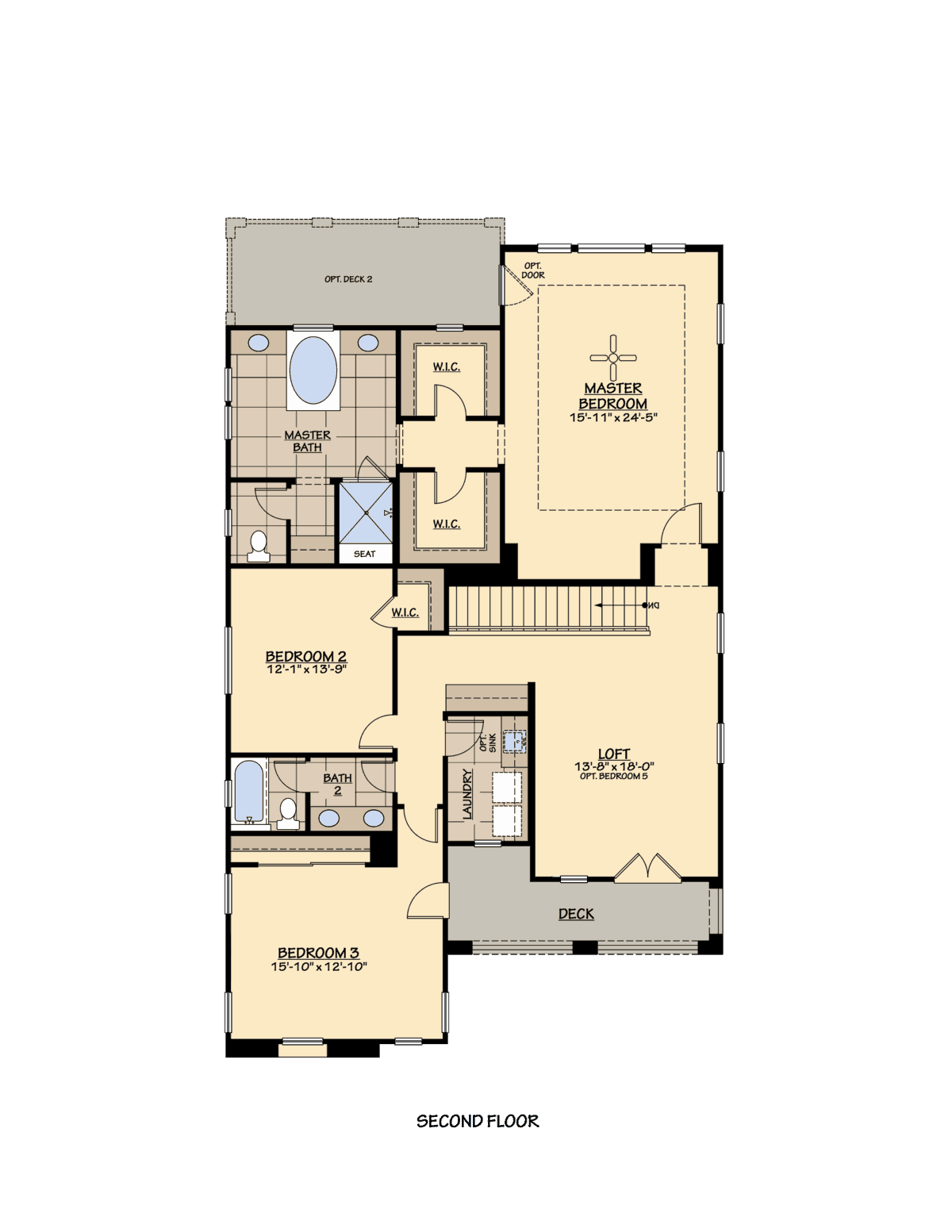 The Mt. Diablo The Enclave New Homes in Dublin, CA
