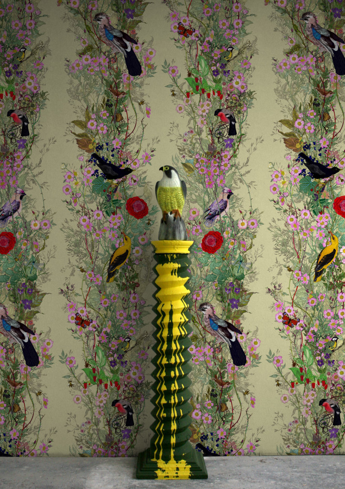 Timorous Beasties Fruit Looters Wallpaper Timorous Beasties