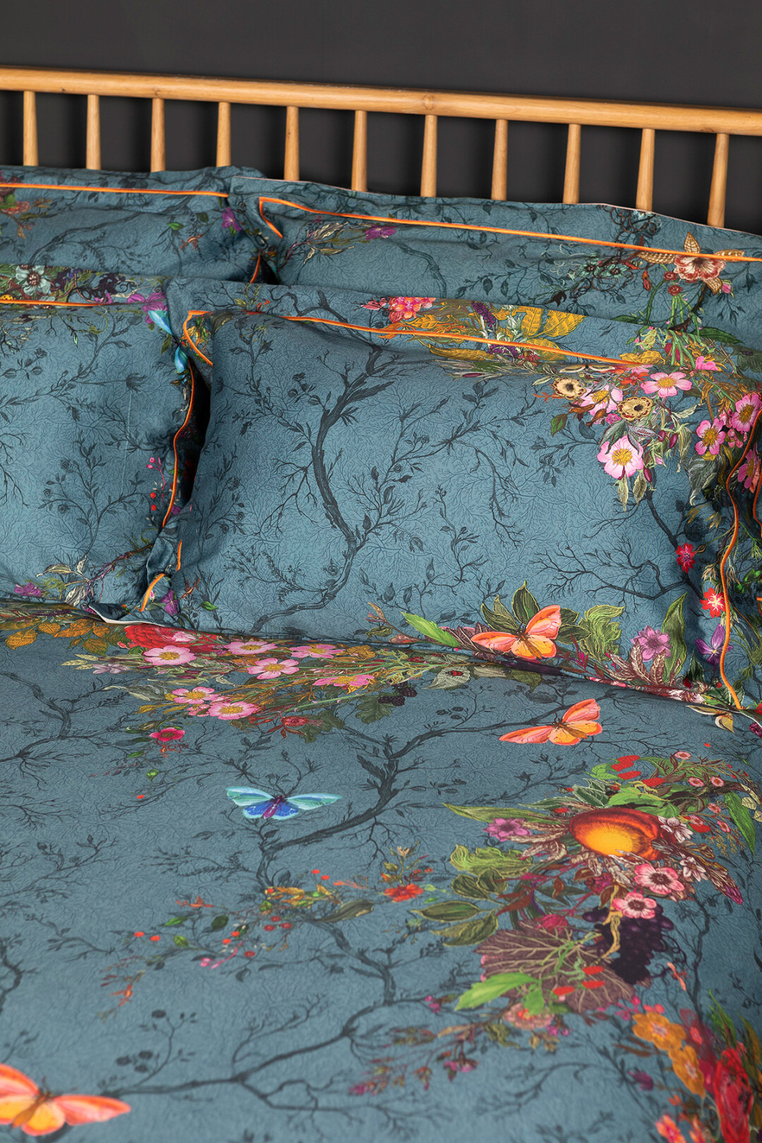 Bloomsbury Garden Teal Bed Linen Timorous Beasties