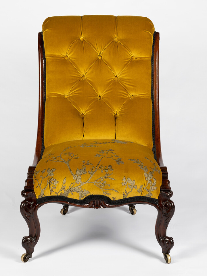 Birdbranch Honey Slipper Chair Timorous Beasties