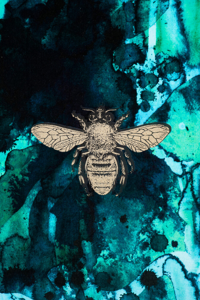 Timorous Beasties Storm Blotch Victorian Nursing Chair Timorous Beasties