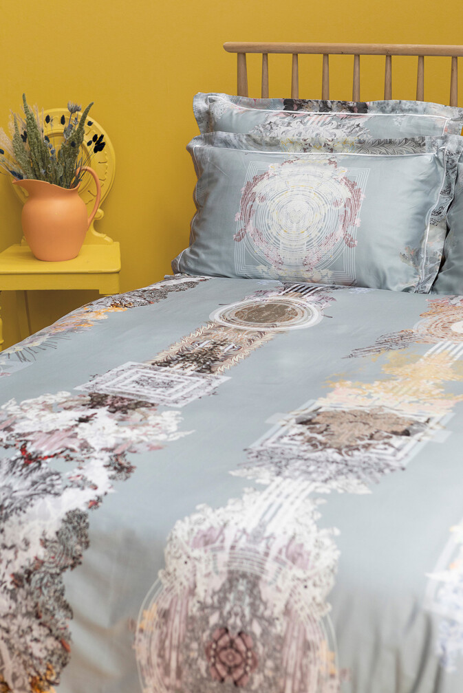 Timorous Beasties Totem Damask Duvet Set Timorous Beasties