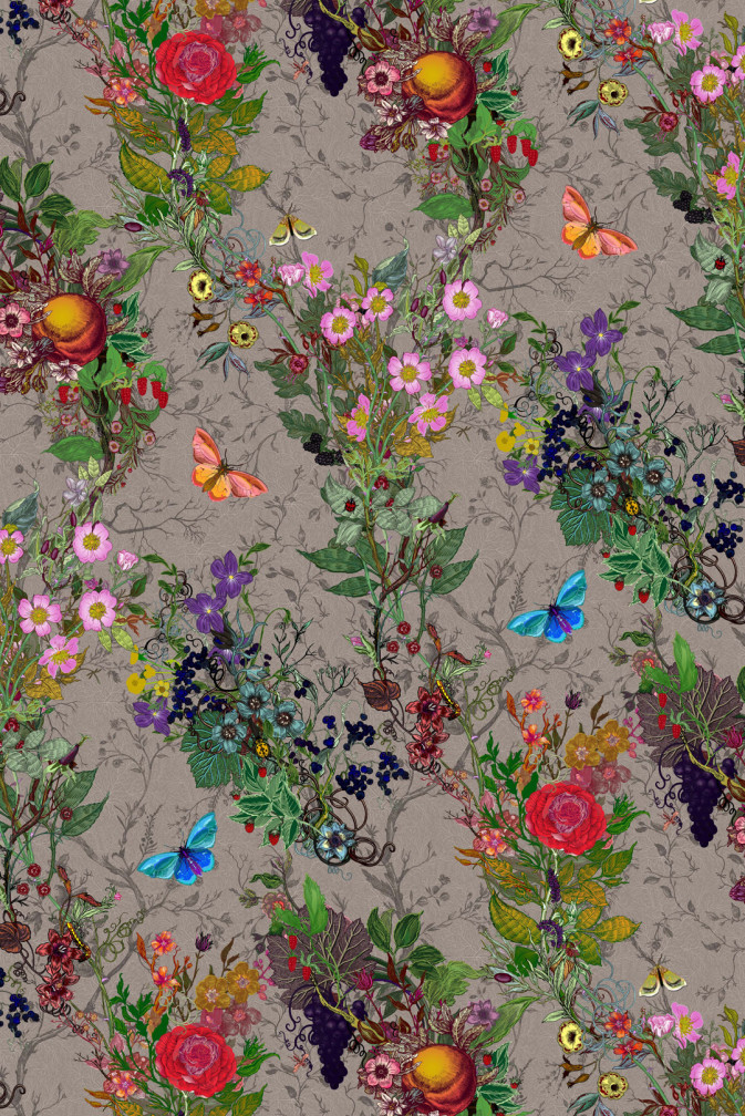 Bloomsbury Garden Fabric Botanical Fabric Timorous Beasties
