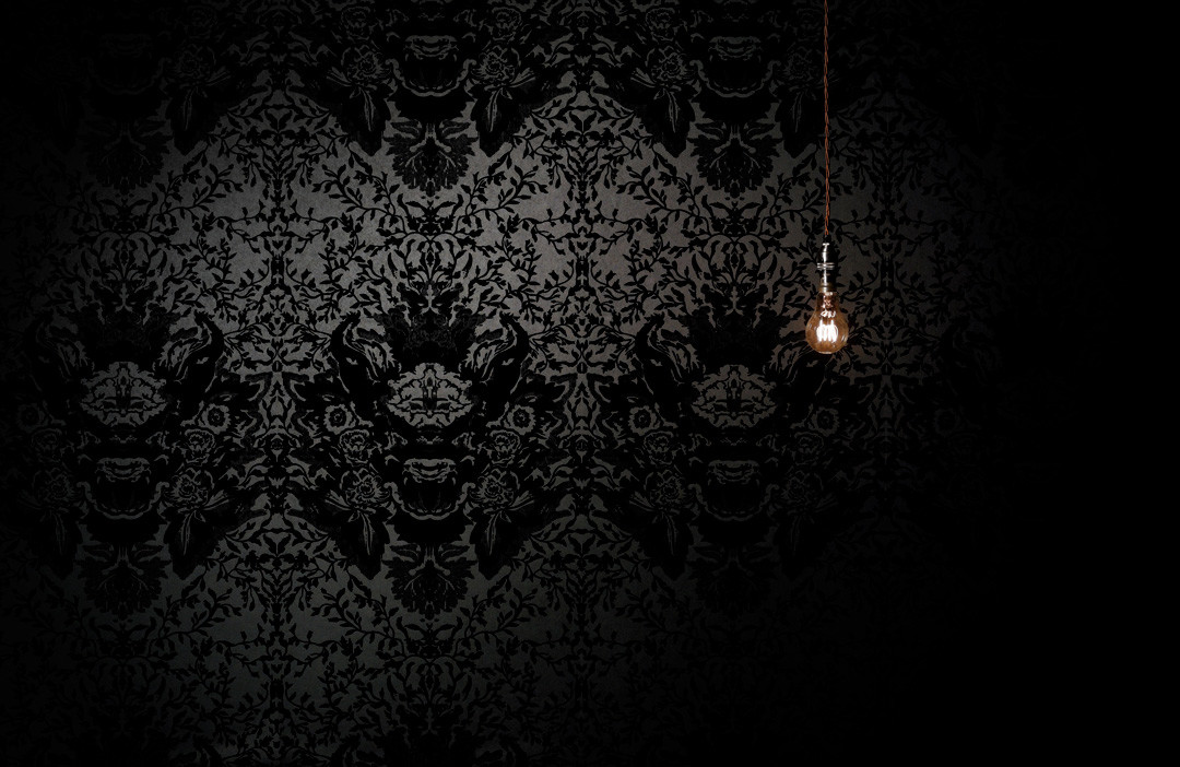 Devil Damask Flock Wallpaper Timorous Beasties