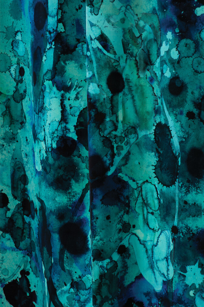 Storm Blotch velvet fabric Timorous Beasties