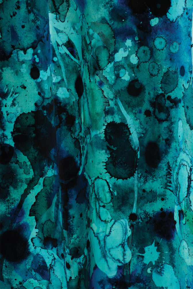 Storm Blotch velvet fabric Timorous Beasties