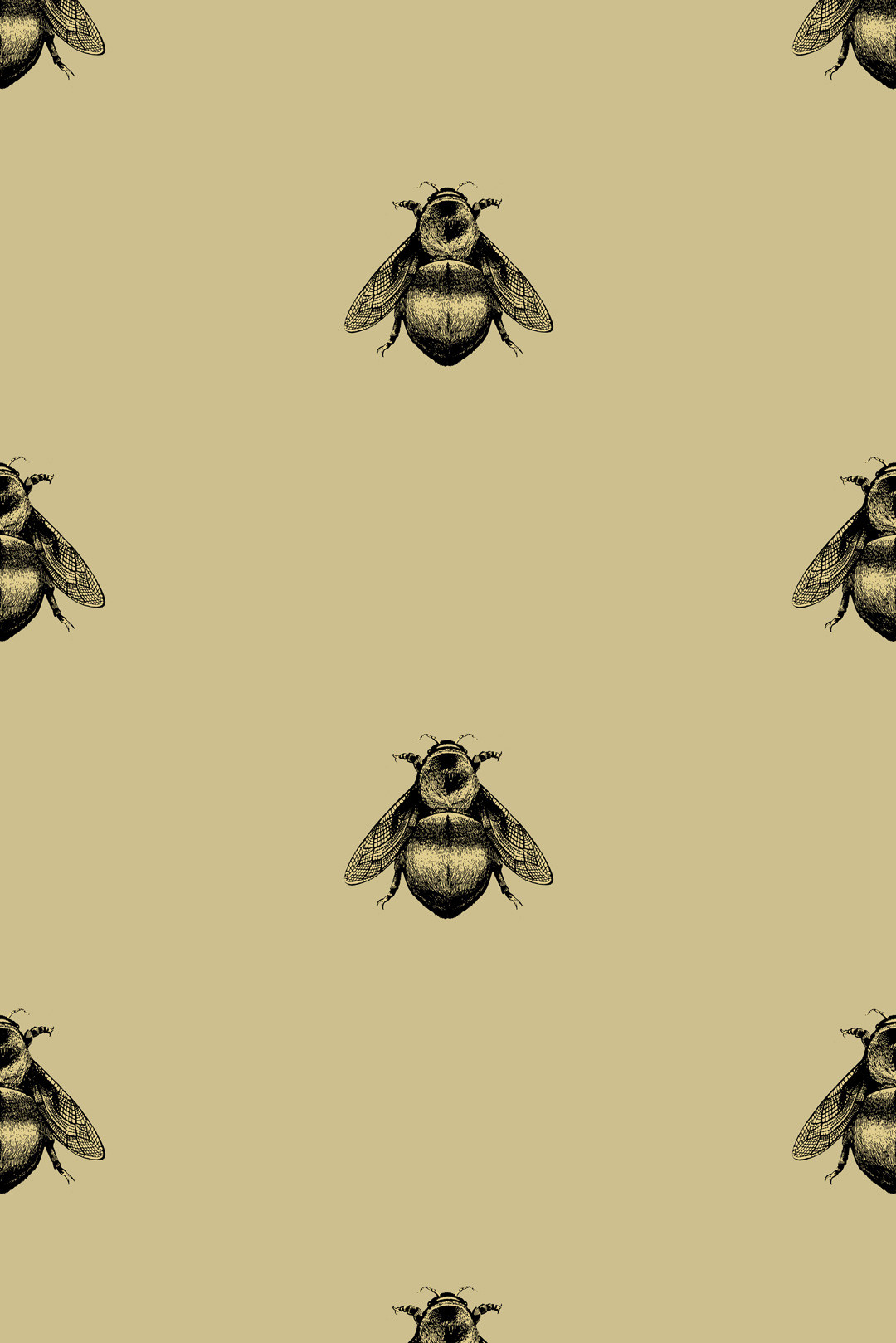 Napoleon Bee Wallpaper Bee Pattern Timorous Beasties