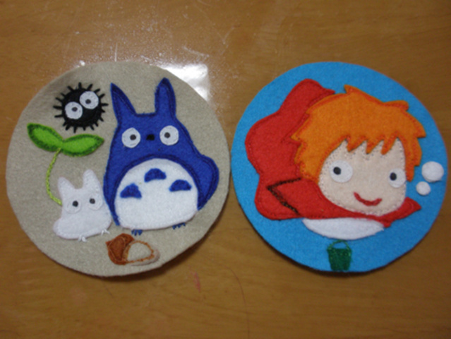 TINAMI [モデル]ジブリアップリケ