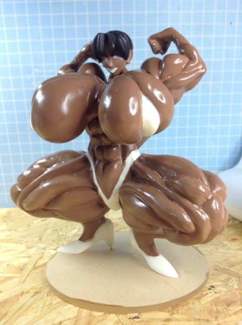 筋肉娘メーカー[Buff Girl Maker]｜Picrew Tinami - ［モデル］カナヤゴ 筋肉娘 塗装済み