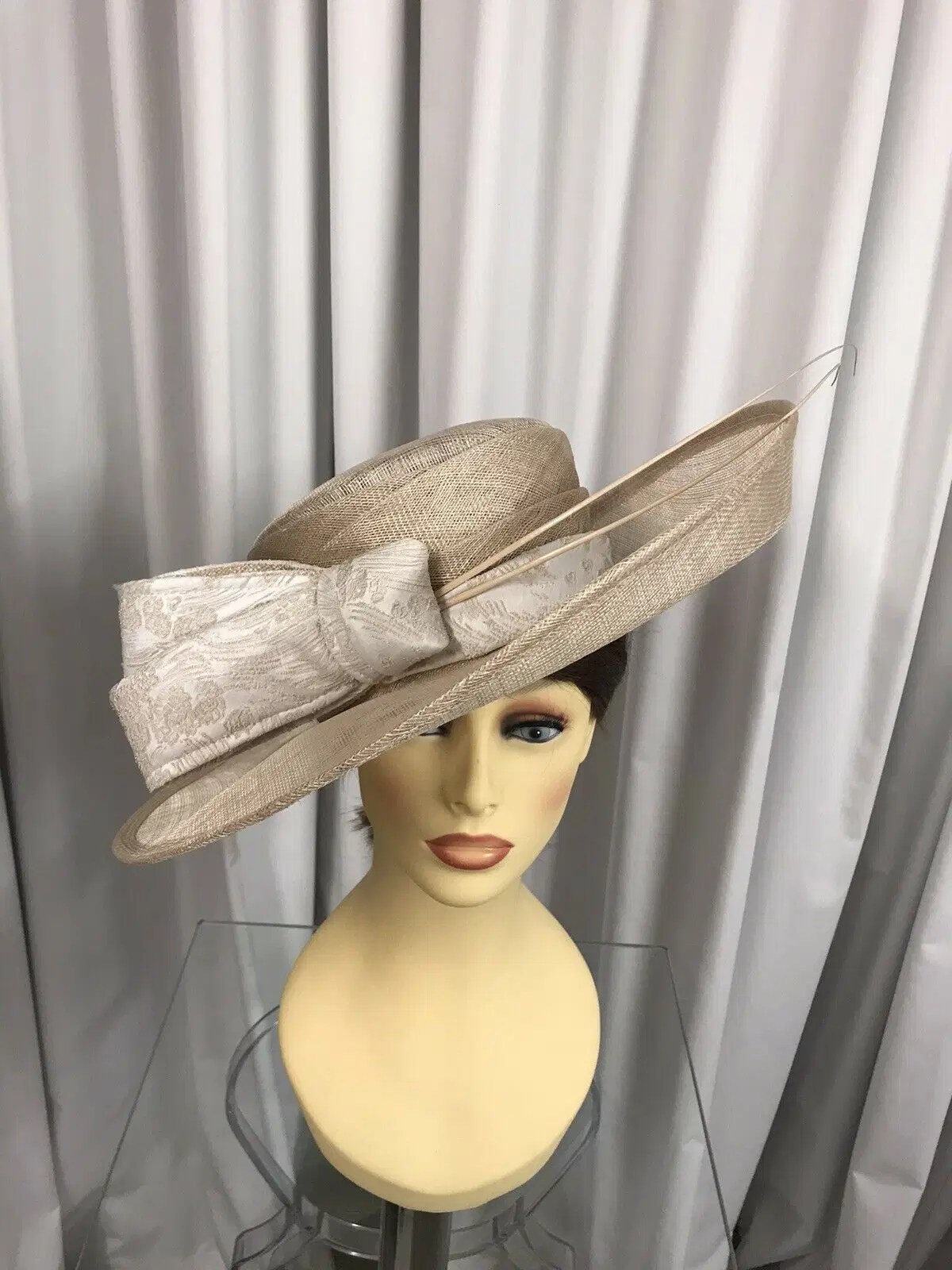 John Charles Hat in Champagne Tina Townsend